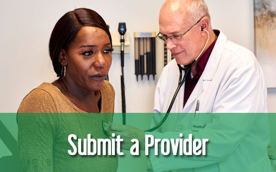 Submit a Provider